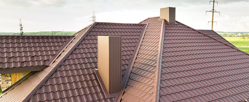 Residential Chimney Flashing Restoration in Centereach, NY