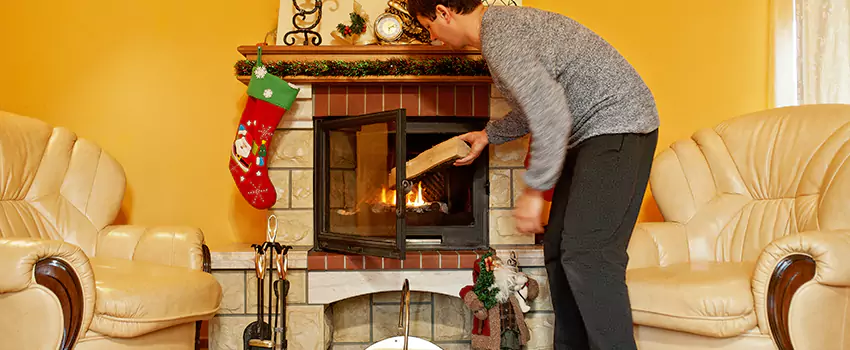 Gas to Wood-Burning Fireplace Conversion Services in Centereach, New York