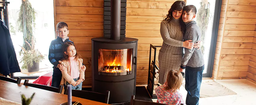 Morso Cast Iron Fireplace Insert Installation in Centereach, New York