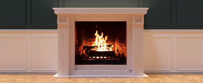 Open Flame Wood-Burning Fireplace Installation Services in Centereach, New York
