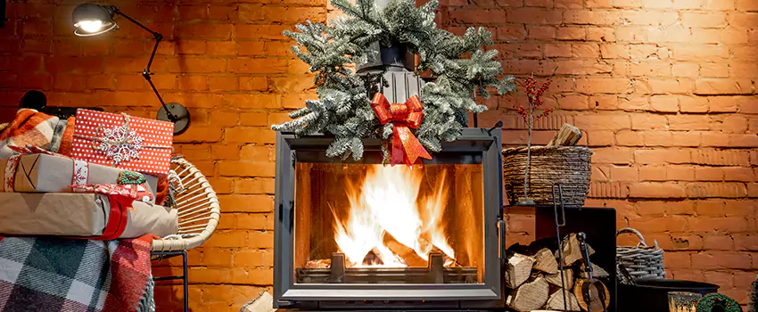 Travis Industries Linear Gas Fireplace Installation in Centereach, New York