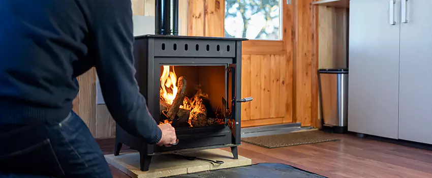 Open Hearth Wood Fireplace Installation in Centereach, NY